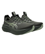 アシックス(ASICS)ランニングシューズ ジョギングシューズ ゲルニンバス 28 カーキ 1011C127.200 スポーツ シューズ