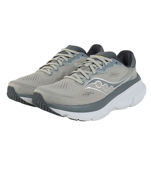 サッカニー(SAUCONY)ランニングシューズ ジョギングシューズ ガイド 19 グレー S101408-1005 DEBONAIR/EBONY スポーツ シ…