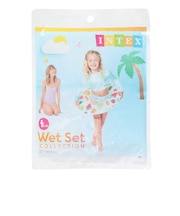 インテックス(INTEX)浮き輪 LIVELY PRINT SWIM RINGS 59241 NP26
