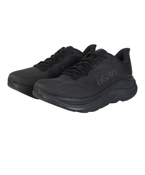 ホカ(HOKA)ランニングシューズ ジョギングシューズ クリフトン 11 ワイド ブラック 1177538-BBLC スポーツ シューズ トレーニング