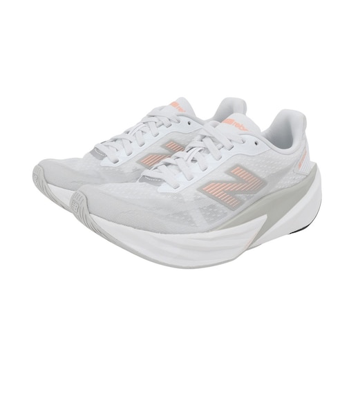 ニューバランス(new balance)ランニングシューズ トレーニングシューズ 部活 フューエルセル レベル v5 ホワイト ピンク WFCX4PV B ス…
