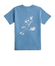 ニューバランス(new balance)大谷翔平キッズオールウェイズオンロゴ半袖Tシャツ YT62N1TWHEB