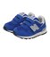 ニューバランス（new balance）ジュニア スニーカー スポーツシューズ 313 フックアンドループ ブルー I3136IS W カジュアルシューズ 面…