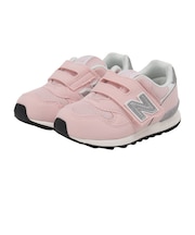 ニューバランス(new balance)ジュニア スニーカー スポーツシューズ 313 フックアンドループ ピンク I3131DF W カジュアルシューズ 面…