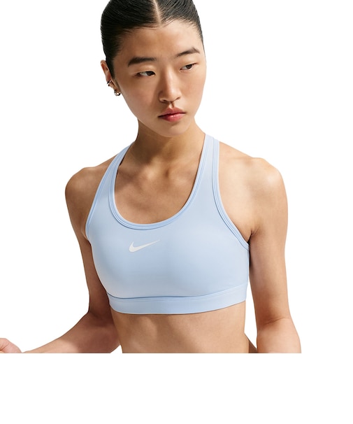 ナイキ（NIKE）スウッシュ ミディアムサポート パッディド スポーツブラ DX6822-407
