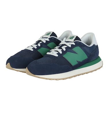 ニューバランス(new balance)スニーカー スポーツシューズ 237 ネイビー グリーン M2377VX D スポーツ カジュアル シューズ