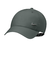 ナイキ(NIKE)キャップ ドライフィット クラブ アンストラクチャード メタル スウッシュ 緑×シルバー S-Lサイズ FB5372-303