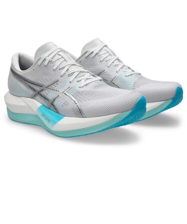 アシックス(ASICS)ランニングシューズ トレーニングシューズ 部活 マジックスピード 5 ブルー シルバー 1013A183.101