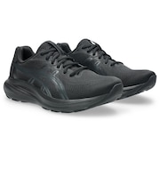 アシックス(ASICS)ランニングシューズ ジョギングシューズ ゲル コンテンド 10 エキストラワイド ブラック グレー 1011C250.002