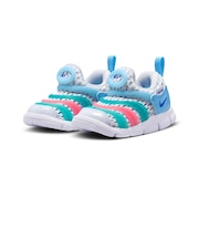 ナイキ(NIKE)ジュニアスニーカー スポーツシューズ ダイナモ フリー 2 BR TD ホワイト ブルー IV0524-001 カジュアル スポーツ シューズ