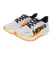 ホカ(HOKA)ランニングシューズ ジョギングシューズ クリフトン プロ ホワイト オレンジ 1176510-CMCGR スポーツ シューズ トレーニング