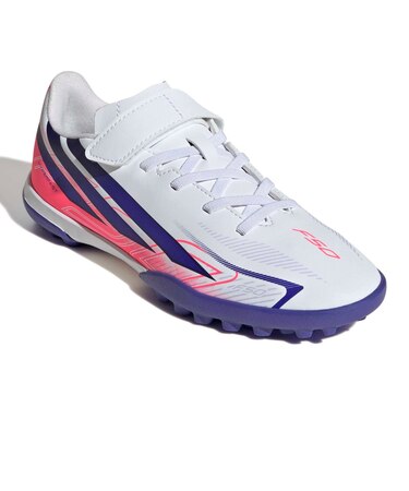 アディダス(adidas)キッズ サッカートレーニングシューズ ターフ用 F50 ハイパーファスト CLUB 面ファスナー TF ONP14-KK1337