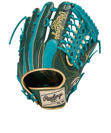 ローリングス（Rawlings）軟式用グラブ 外野手用 野球グローブ ハイパーテック CO GR6FHTCY719-DGRN/TE