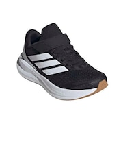 アディダス(adidas)ジュニアスポーツシューズ ベルクロ ベルト付き スニーカー ランファルコン 6 ブラック ホワイト ORZ09-KI1768 スポ…
