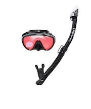 ツサスポーツ(TUSA SPORT)シュノーケリング プロシリーズミラー 2点セット UC0126M BKBKB