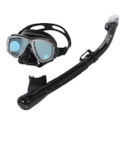 ツサスポーツ(TUSA SPORT)シュノーケリング プロシリーズ二眼 2点セット UC0124 BKBK