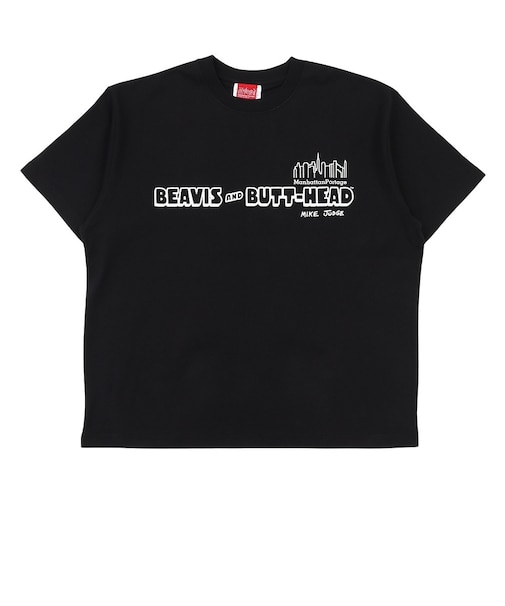 マンハッタンポーテージ（ManhattanPortage）ビーバス 半袖Tシャツ #25-MP-M617 BLK