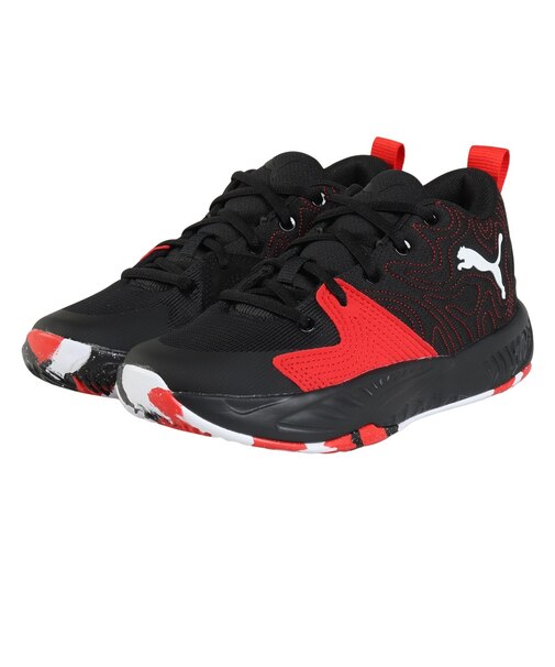 プーマ（PUMA）ジュニアバスケットシューズ バッシュ COURT PRO 3 31406106