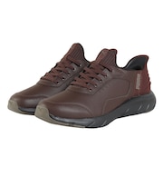 プーマ（PUMA）スニーカー スポーツシューズ ソフトライド フレックス LSL イーズイン ワイド ダークブラウン 31376904 カジュアル シューズ