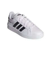 アディダス(adidas)ジュニアスニーカー ボーイズ スポーツシューズ グランドコート3.0 ホワイト ブラック ONE93-JP9365 スポーツ カジュ…