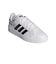 アディダス（adidas）ジュニアスニーカー ボーイズ スポーツシューズ グランドコート3.0 ホワイト ブラック ONE93-JP9365 スポーツ カジュ…