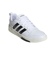 アディダス(adidas)スニーカー スポーツシューズ コートウェーブ ホワイト ブラック OQN02-KI9956 スポーツ カジュアル シューズ
