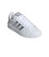 アディダス（adidas）ジュニアスニーカー スポーツシューズ グランドコート3.0 ホワイト シルバー ONE93-JP9363 カジュアル スポーツ シュ…