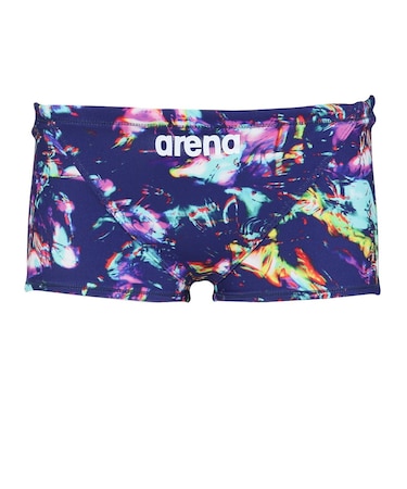 アリーナ（ARENA）競泳水着 メンズ 水泳 トレーニングスパッツ ショートボックス 紺×白 S-LLサイズ AS6FWM30M NVWH