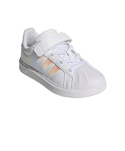 アディダス(adidas)ジュニアスニーカー スポーツシューズ ストリートトーク シューズ キッズ ホワイト OOS80-JQ1807 スポーツ カジュアル …