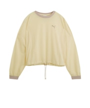 プーマ（PUMA）ESS エレベーテッドメッシュ プルオーバー 長袖 638489 88 BEG