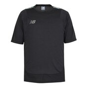 ニューバランス(new balance)Black Out 杢 接触冷感ショートスリーブシャツ MT62C3HUBKH