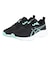 アシックス（ASICS）ジュニア スポーツシューズ スニーカー レーザービーム MQ ブラック ブルー 1154A235.002 スポーツ トレーニングシューズ