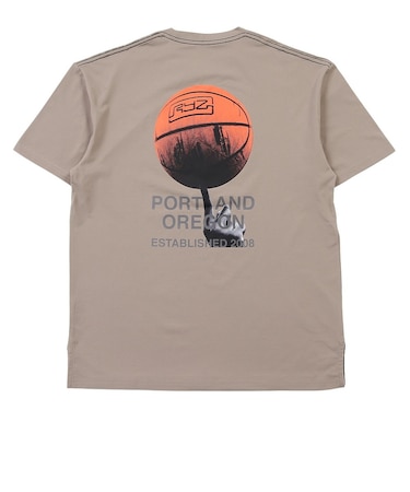 ライズ（RYZ）バスケットボールウェア FINGER SPIN 半袖Tシャツ RZ30CD26SS0034 BEG