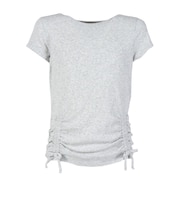 アバクロンビー&フィッチ(Abercrombie & Fitch)ジュニア RUCHED SIDE BOW BABY 半袖Tシャツ 43AG39-GH3