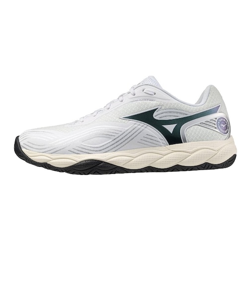 ミズノ（MIZUNO）オールコート用 テニスシューズ ウエーブエンフォースコート2 WIDE AC 61GA263802