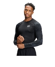 アンダーアーマー(UNDER ARMOUR)ヒートギアアーマー コンプレッション カモ ロングスリーブ シャツ 6016931 008