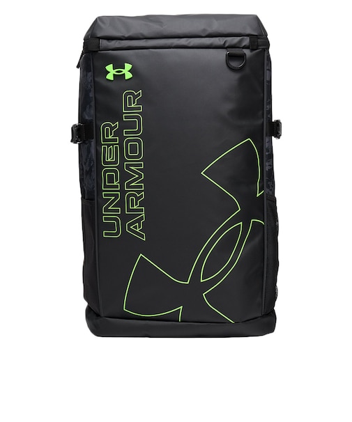 アンダーアーマー（UNDER ARMOUR）リュック ターポリン バックパック 3.0 黒×ライム 40L 6016739 002 デイバッグ 高耐久 撥水