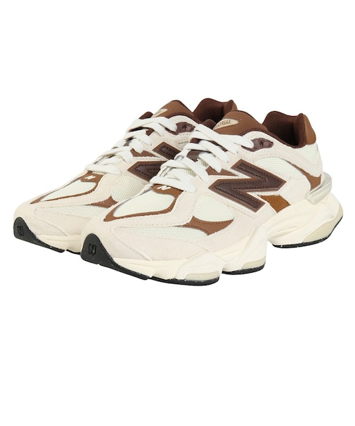 ニューバランス（new balance）スニーカー ランニングシューズ 90/60 ホワイト ブラウン U90603EGD スポーツ カジュアル シューズ