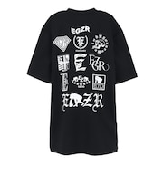 エゴザル(EGOZARU)バスケットボールウェア マルチビハインドオーバーサイズ半袖Tシャツ EBSS26UST001C001