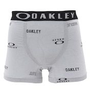 オークリー(OAKLEY)インナー O-FIT ボクサーパンツ LOW 6.1 白×黒 M-LLサイズ FOS901606-164 メンズインナー 下着