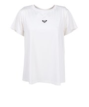ロキシー（ROXY）水陸両用 フィットネス MY 1ST ROXY 3Dポイントロゴ半袖Tシャツ RST264525 WHT