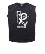 ロキシー(ROXY)水陸両用 フィットネス FEEL FREE ラグランチュニックTシャツ RST264542 BLK