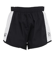 ロキシー(ROXY)フィットネス EARTHY CRISP 配色ランニングショートパンツ RPT264502 BLK