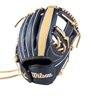 ウイルソン（Wilson）少年軟式用グラブ 内野手用 野球グローブ AW ジュニア DMAX DUAL7J WBG0016002RT11