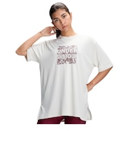 アンダーアーマー（UNDER ARMOUR）テック オーバーサイズド グラフィック ショートスリーブTシャツ 半袖6016797 110