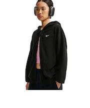 ナイキ(NIKE)スタジオ フリース ライトウェイト オーバーサイズド フルジップ パーカー IM8109-001