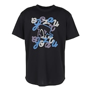 エゴザル(EGOZARU)バスケットボールウェア マルチスクリプトフロントプリント半袖Tシャツ EZFW26UST003C001
