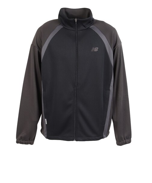ニューバランス（new balance）吸汗速乾 ニットトラックジャケット MJ62V40GBK
