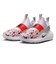 ナイキ（NIKE）ジュニア スニーカー スポーツシューズ フレックス ランナー 4 AOP PS ホワイト オレンジ IO9507-100 カジュアル シューズ