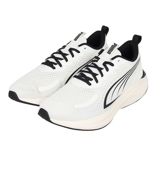 プーマ（PUMA）スニーカー スポーツシューズ ソフトライド ムーブオン ウゴク ジャパンフィット ランニングシューズ パールホワイト 31341507